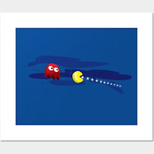 PACMAN LIGHTS Posters and Art